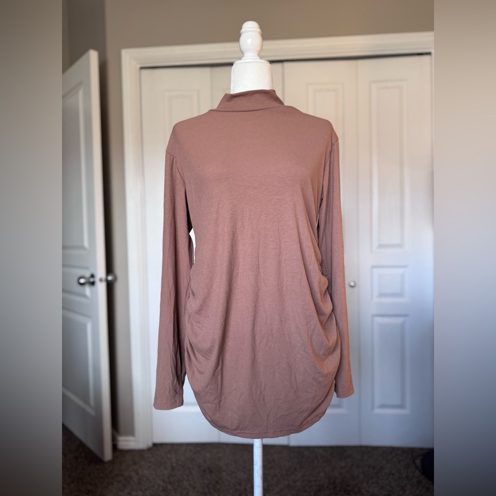Bohme High Neck Ribbed Tunic size Large